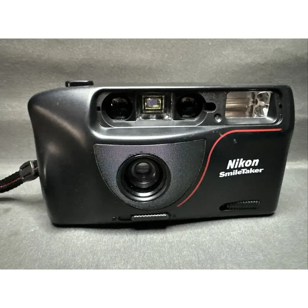 Nikon Fun Touch Point and Shoot Film Camera with 35mm F3.5 Lens Untested